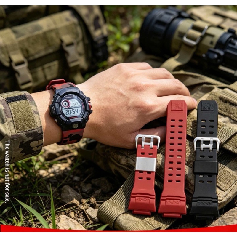 Luxury Watch G Shock - Silicone Rubber Watch Band For Casio