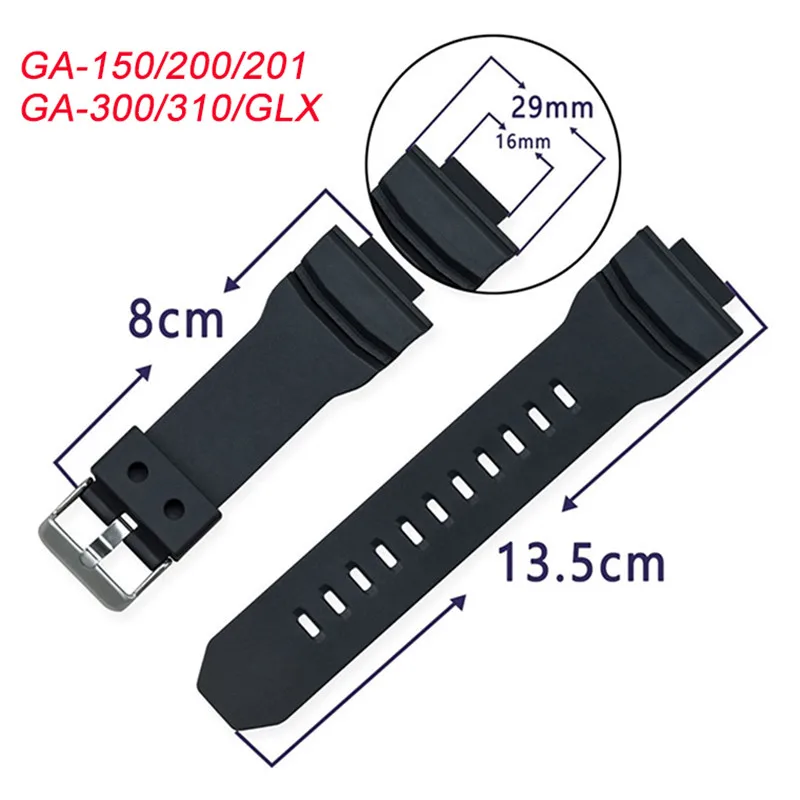 Luxury Watch G Shock - Strap for Casio G-SHOCK GA-150 GA-200