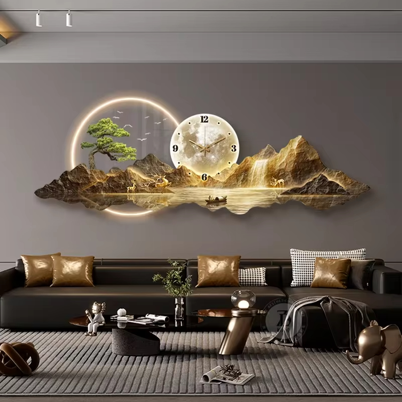 Luxury Watch House - Design Luxury Wall Clocks Living Room