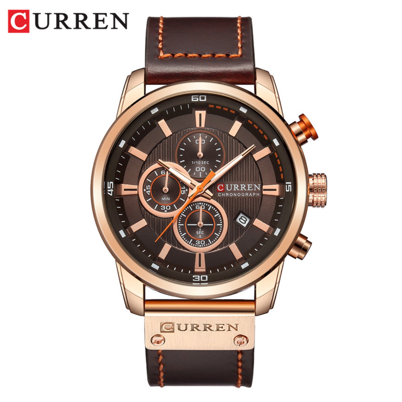 Luxury Quartz Watch Brands - CURREN Fashion Date Quartz Men Watches