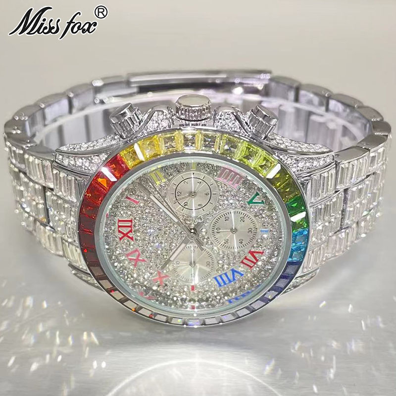 Zen Luxury Watch - MISSFOX Luxury Iced Watch For Men