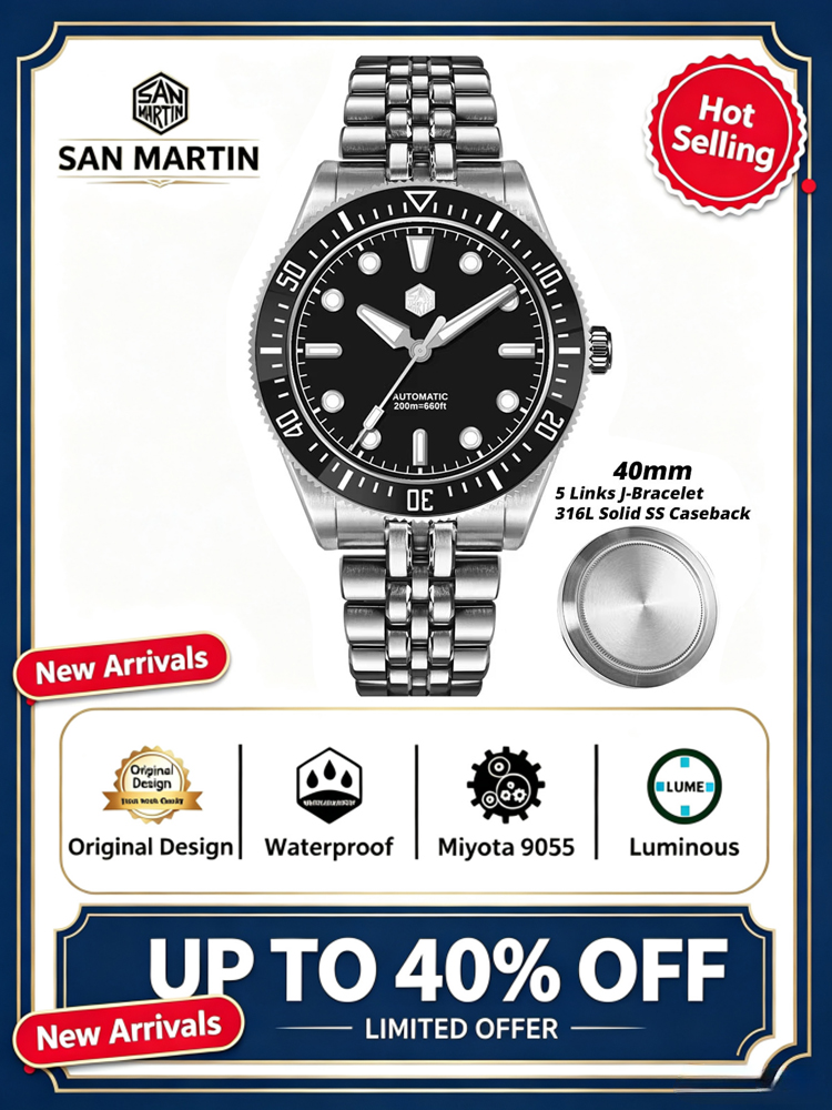 Luxury Watch G Shock - San Martin 2026 New SN0148 40mm