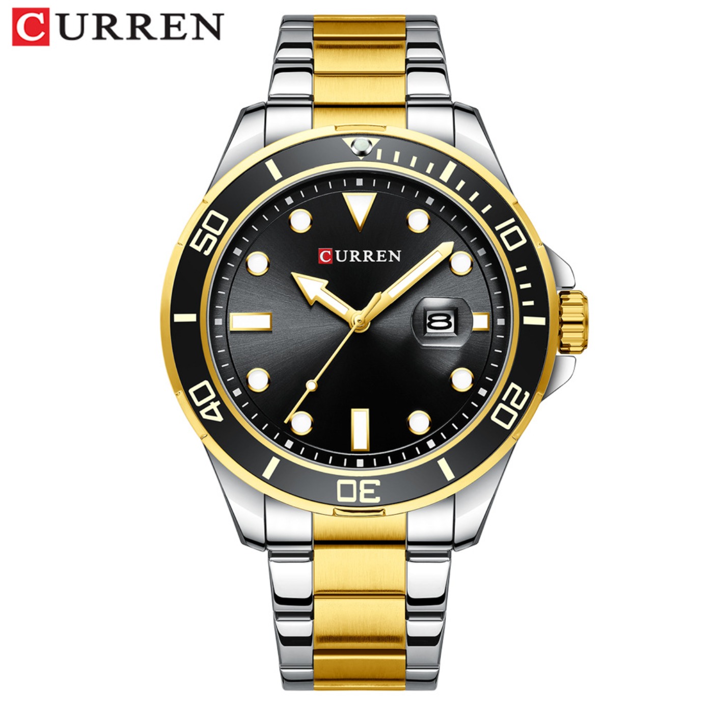 CURREN New Green Water Ghost S - Luxury Quartz Watch Brands 评论和价格
