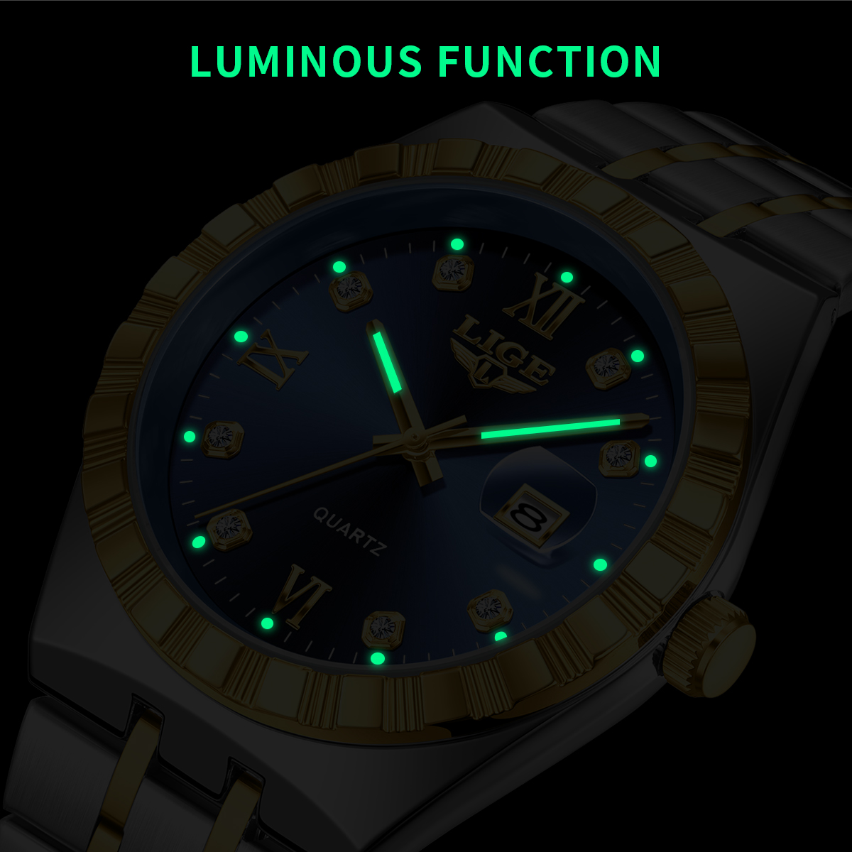 LIGE Top Brand Luxury Men Watc - Luxury Quartz Watch Brands 评论和价格