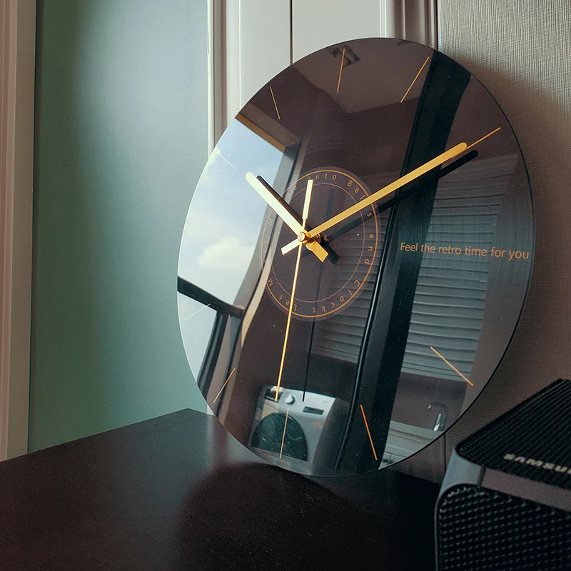 Luxury Silent Wall Clock Livin - Luxury Watch House 评论和价格