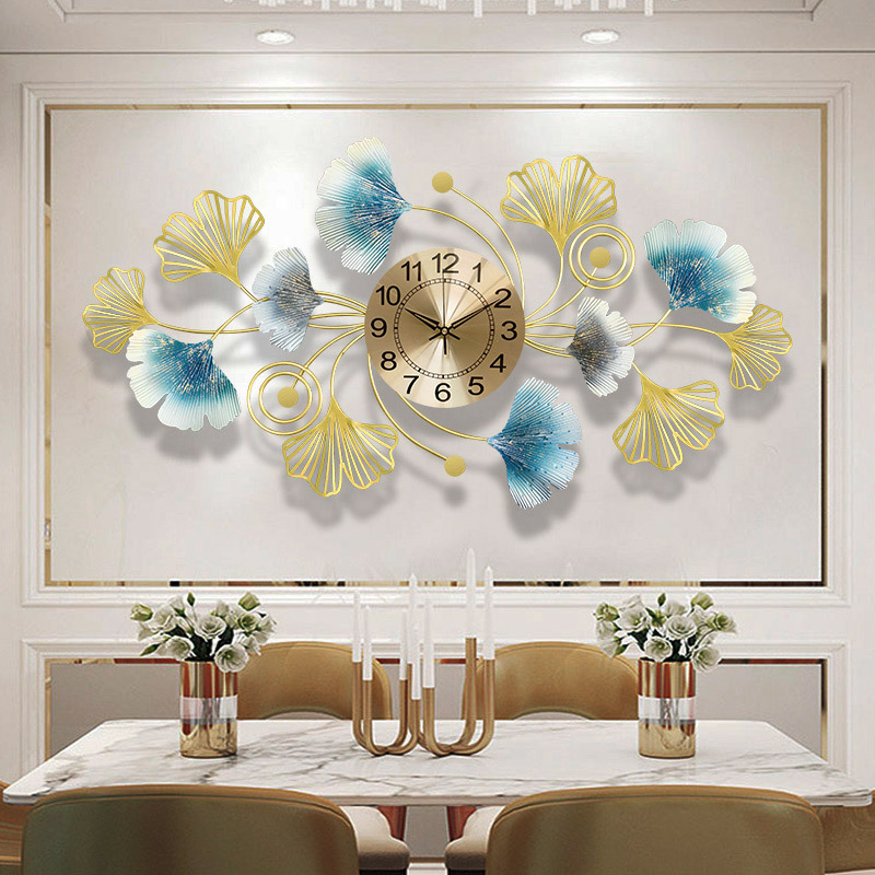 Simple Creative Metal Wall Clo - Luxury Watch House 评论和价格
