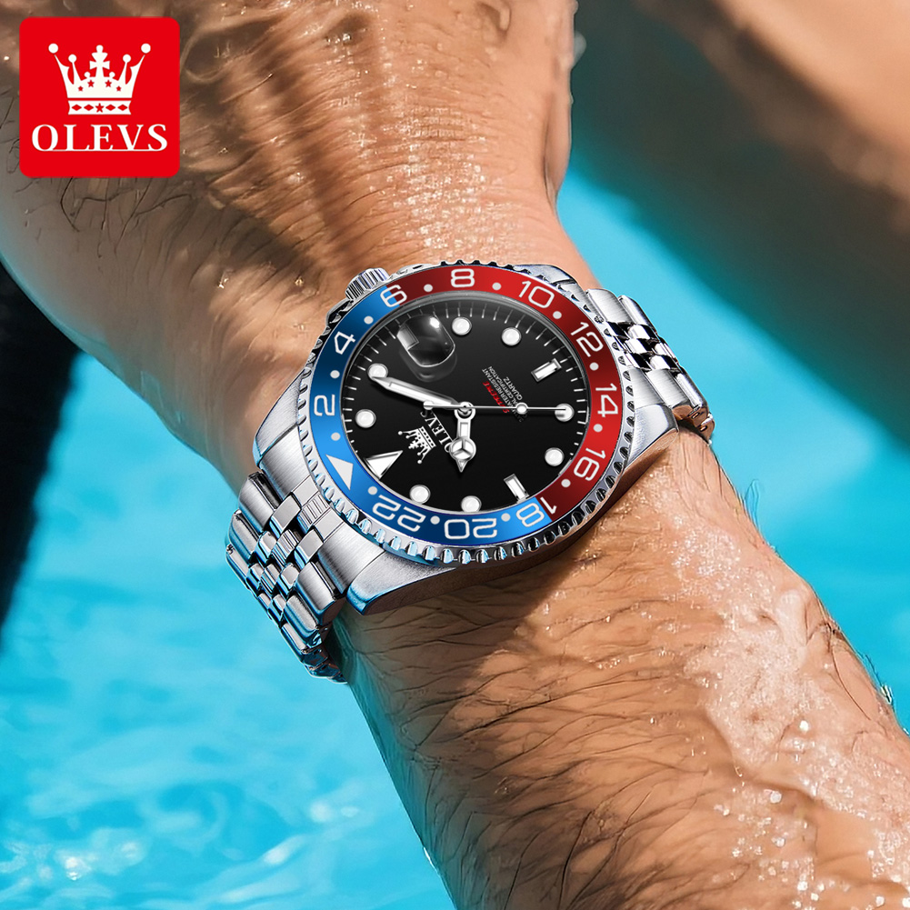 OLEVS 5657 Original Brand Men' - Luxury Quartz Watch Brands 评论和价格
