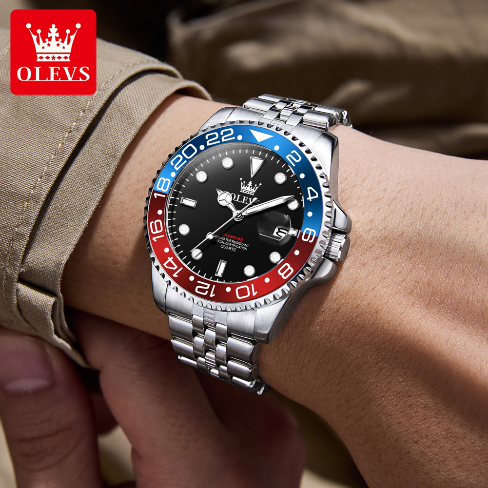 OLEVS 5657 Original Brand Men' - Luxury Quartz Watch Brands 评论和价格