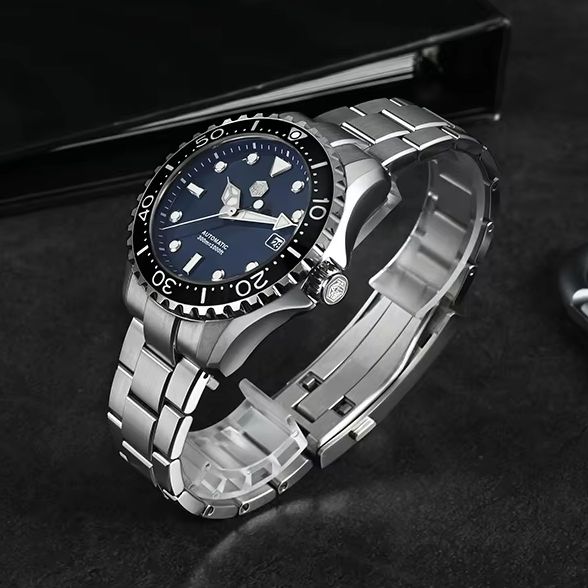 San Martin Men Automatic Watch - Luxury Watch G Shock 评论和价格