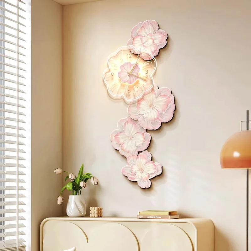 Pink Flower Light Luxury Wall  - Luxury Watch House 评论和价格