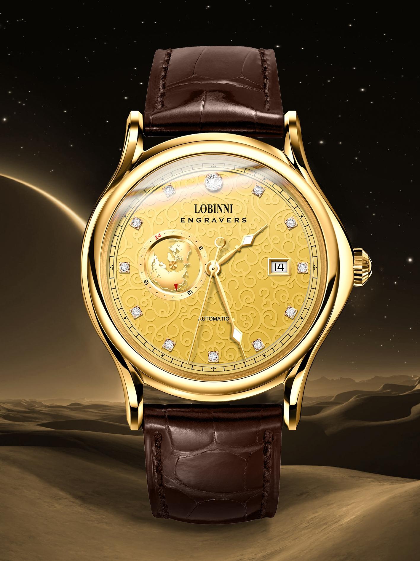 LOBINNI MIYOTA Automatic Men's - Luxury Watch G Shock 评论和价格