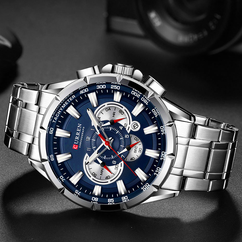 CURREN Wrist Watch Men Waterpr - Zen Luxury Watch 评论和价格