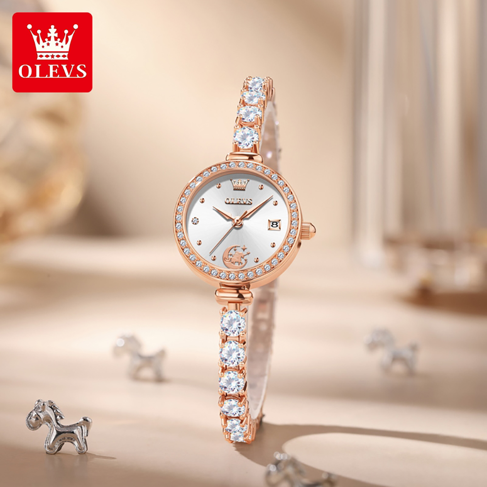 OLEVS 2998 Brand Original Auth - Luxury Watch Logo 评论和价格