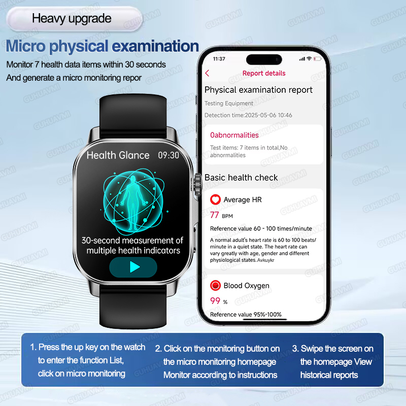 New Health Care AI Doctor Accu - Luxury Watch G Shock 评论和价格
