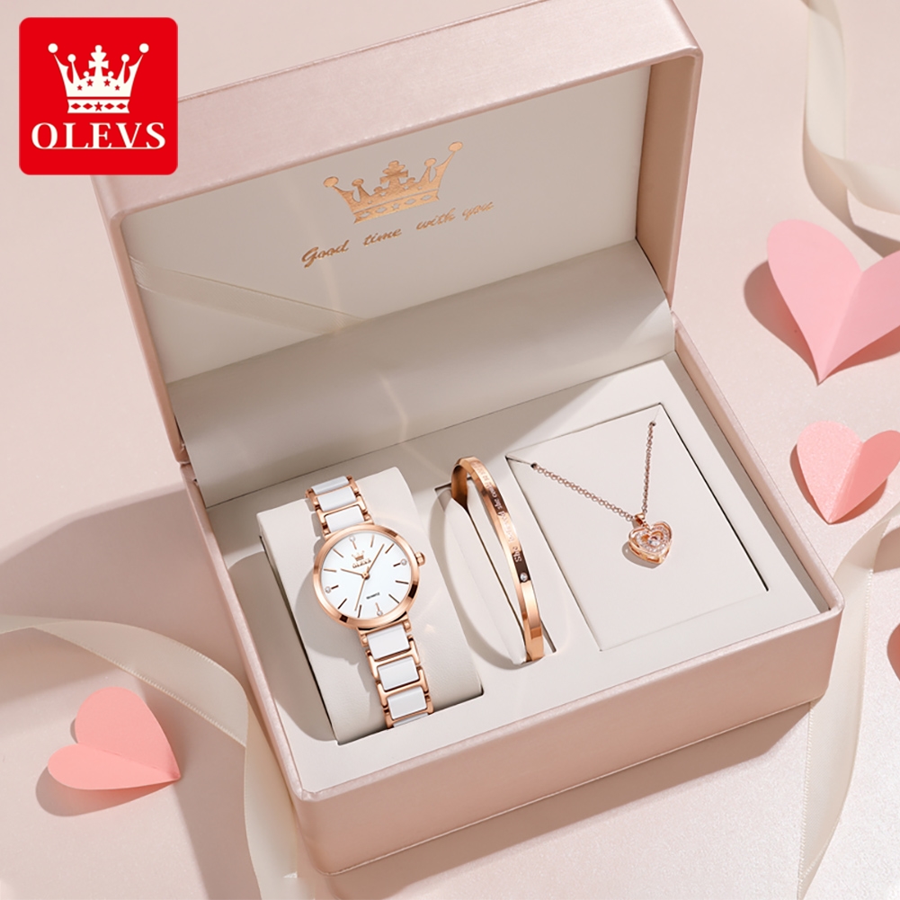OLEVS Women Watch 5877 Luxury  - Luxury Watch Logo 评论和价格