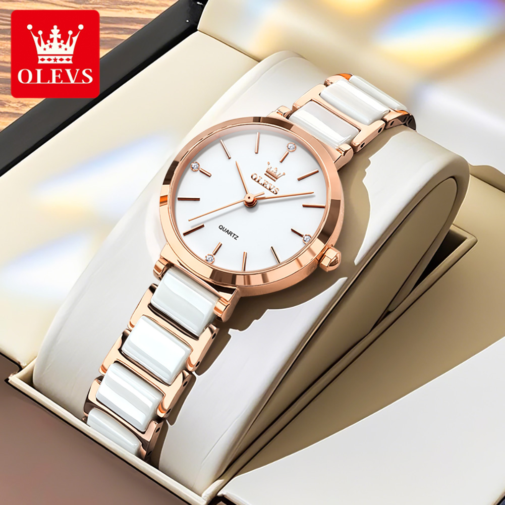 OLEVS Women Watch 5877 Luxury  - Luxury Watch Logo 评论和价格