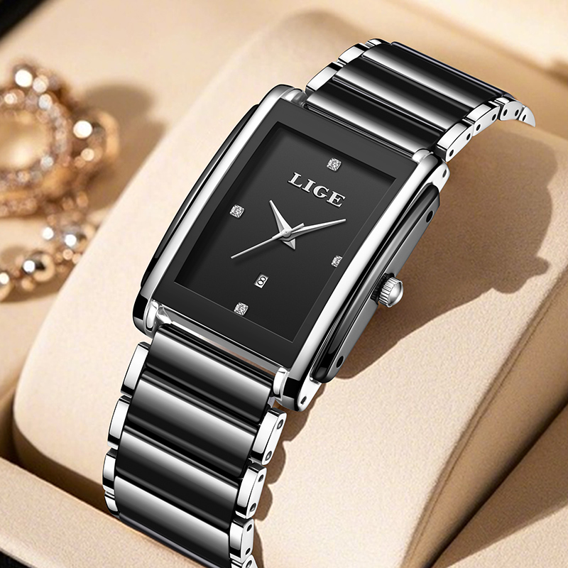LIGE New Luxury Women Watches  - Luxury Watch Display Case 评论和价格