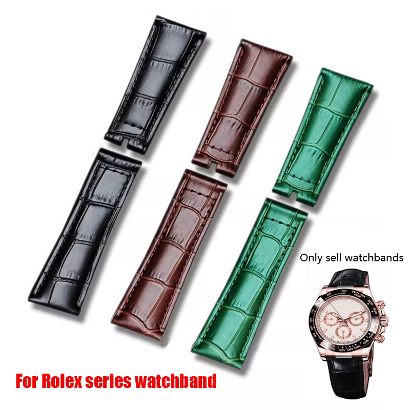 20mm Genuine Leather Watch Str - Luxury Watch Class 评论和价格