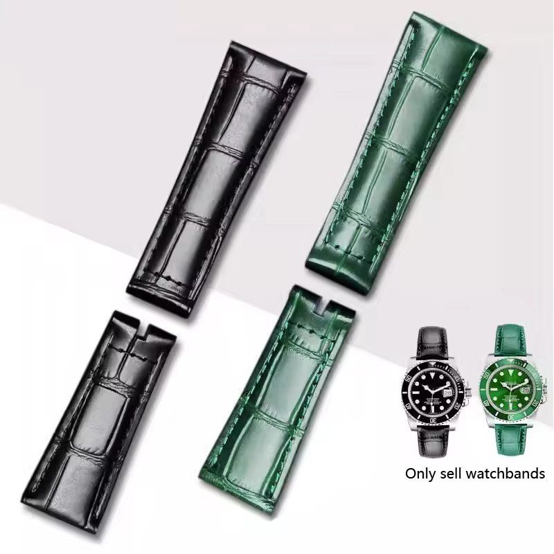 20mm Genuine Leather Watch Str - Luxury Watch Class 评论和价格