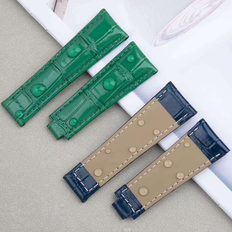 20mm Genuine Leather Watch Str - Luxury Watch Class 评论和价格