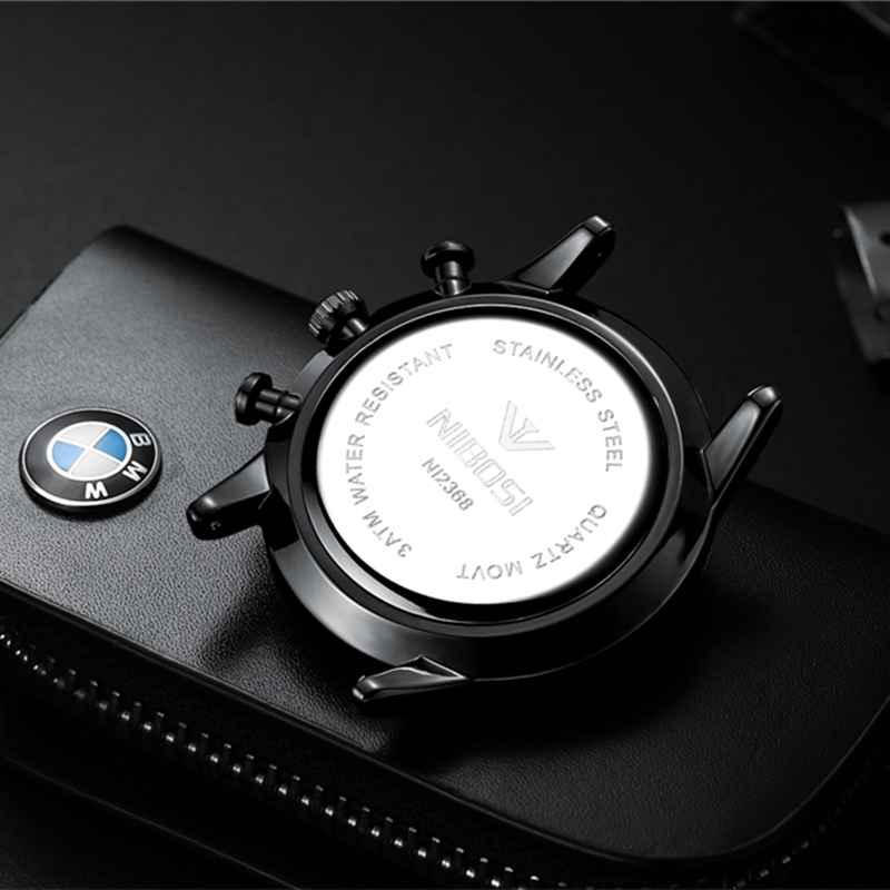 NIBOSI Fashion Mens Watches To - Luxury Watch Logo 评论和价格