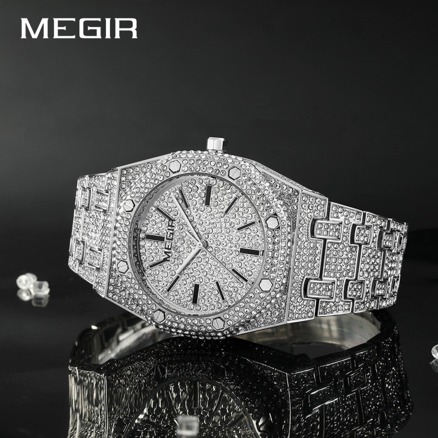 MEGIR Luxury Quartz Rhinestone - Luxury Quartz Watch Brands 评论和价格