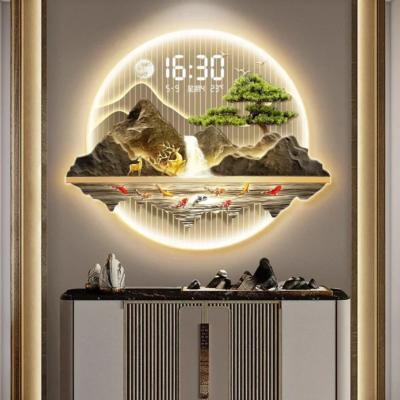 Art Mural Wall Clocks Led Livi - Luxury Watch House 评论和价格