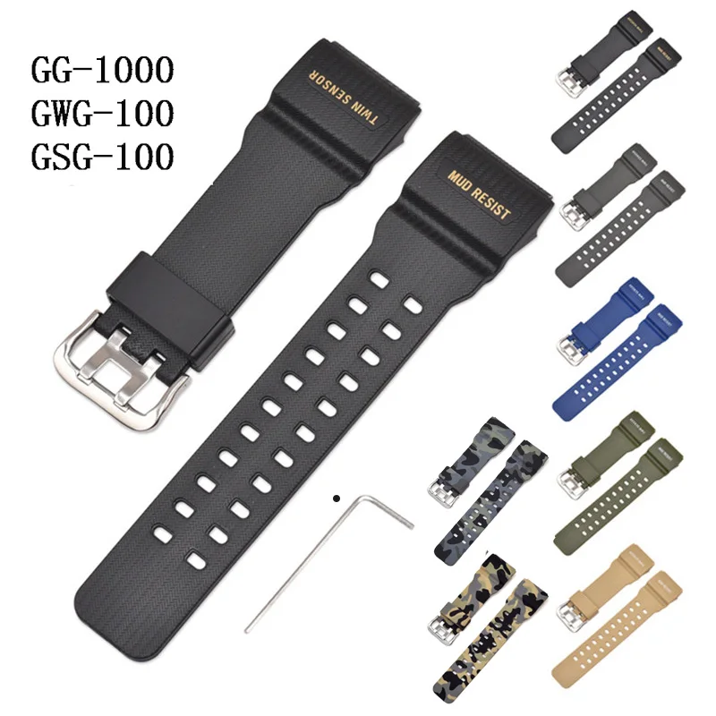 Resin Silicone Strap for Casio - Luxury Watch G Shock 评论和价格
