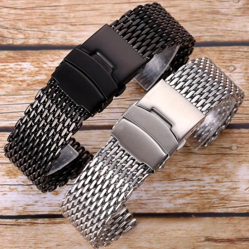 18/20/22/24mm Mesh Solid Stain - Luxury Watch Class 评论和价格