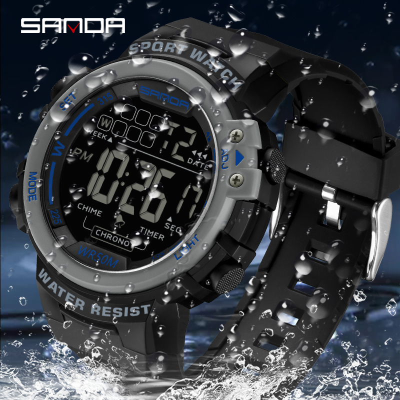 SANDA Luxury Fashion G Style M - Luxury Watch G Shock 评论和价格