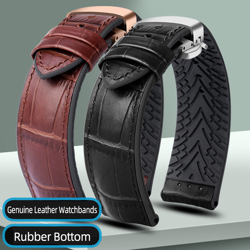 Genuine Leather Watchbands 19/ - Omega Watch Speedmaster 评论和价格