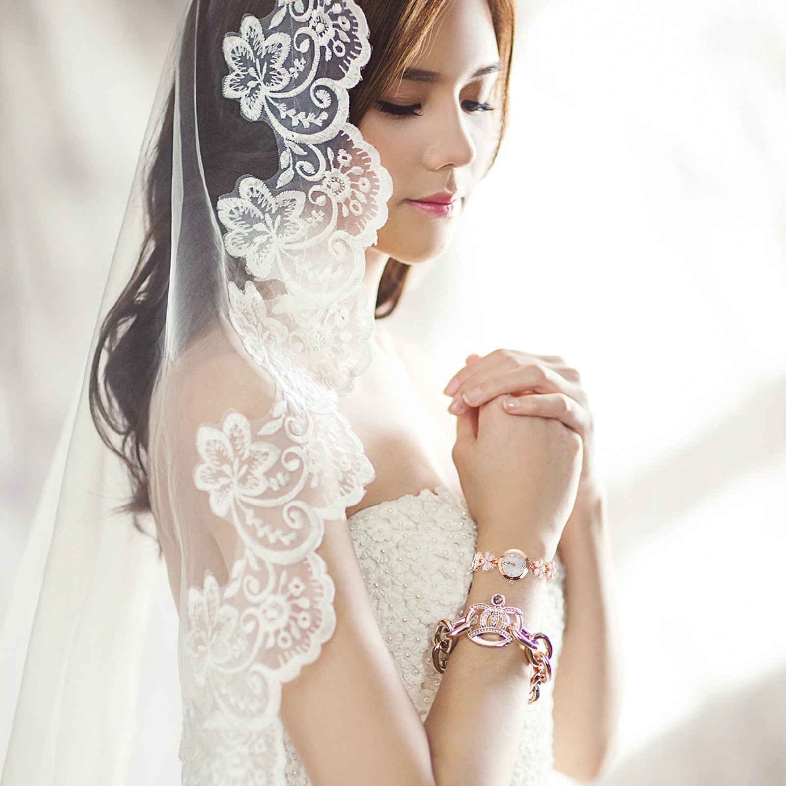 Exquisite Watch White Bracelet - Luxury Watches 评论和价格