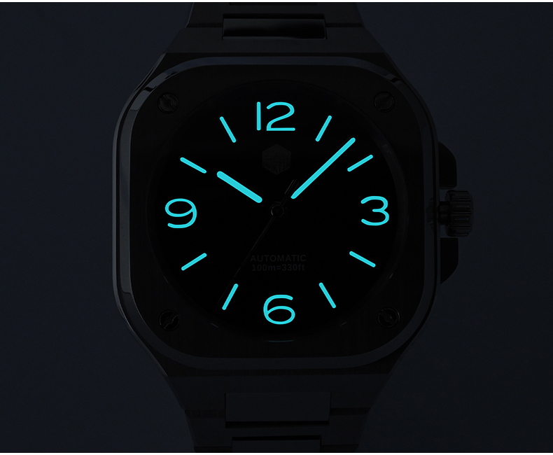 San Martin Men Automatic Watch - Luxury Watch G Shock 评论和价格