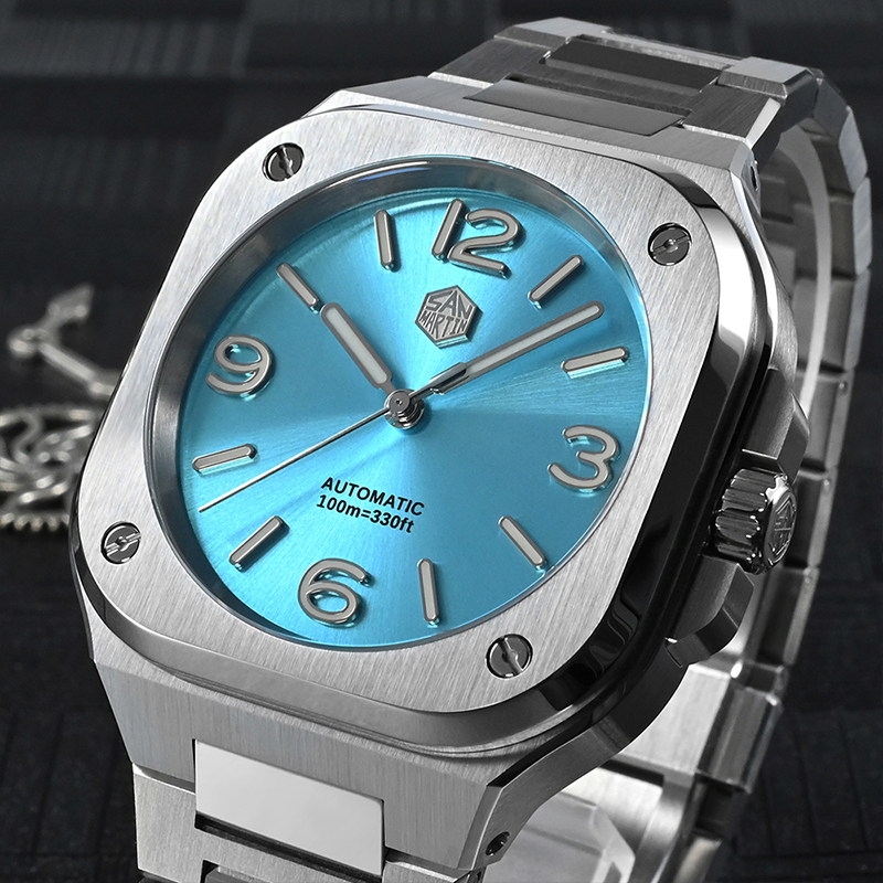 San Martin Men Automatic Watch - Luxury Watch G Shock 评论和价格