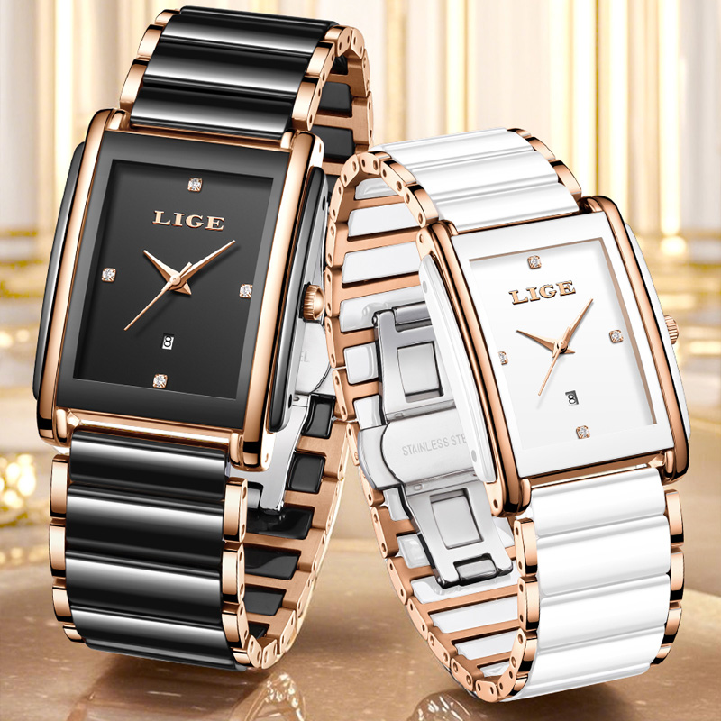 LIGE Fashion Elegant Women's W - Luxury Watch Display Case 评论和价格