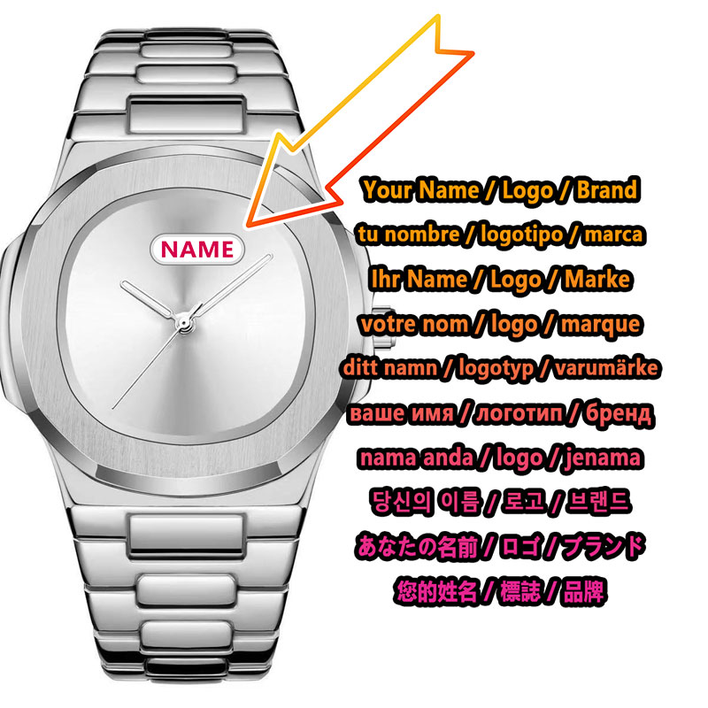 Custom Logo Men's Quartz Watch - Luxury Watch Logo 评论和价格