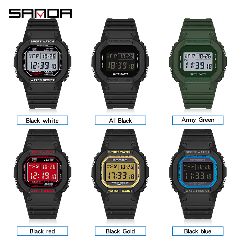 SANDA G Style Digital Watch Me - Luxury Watch G Shock 评论和价格