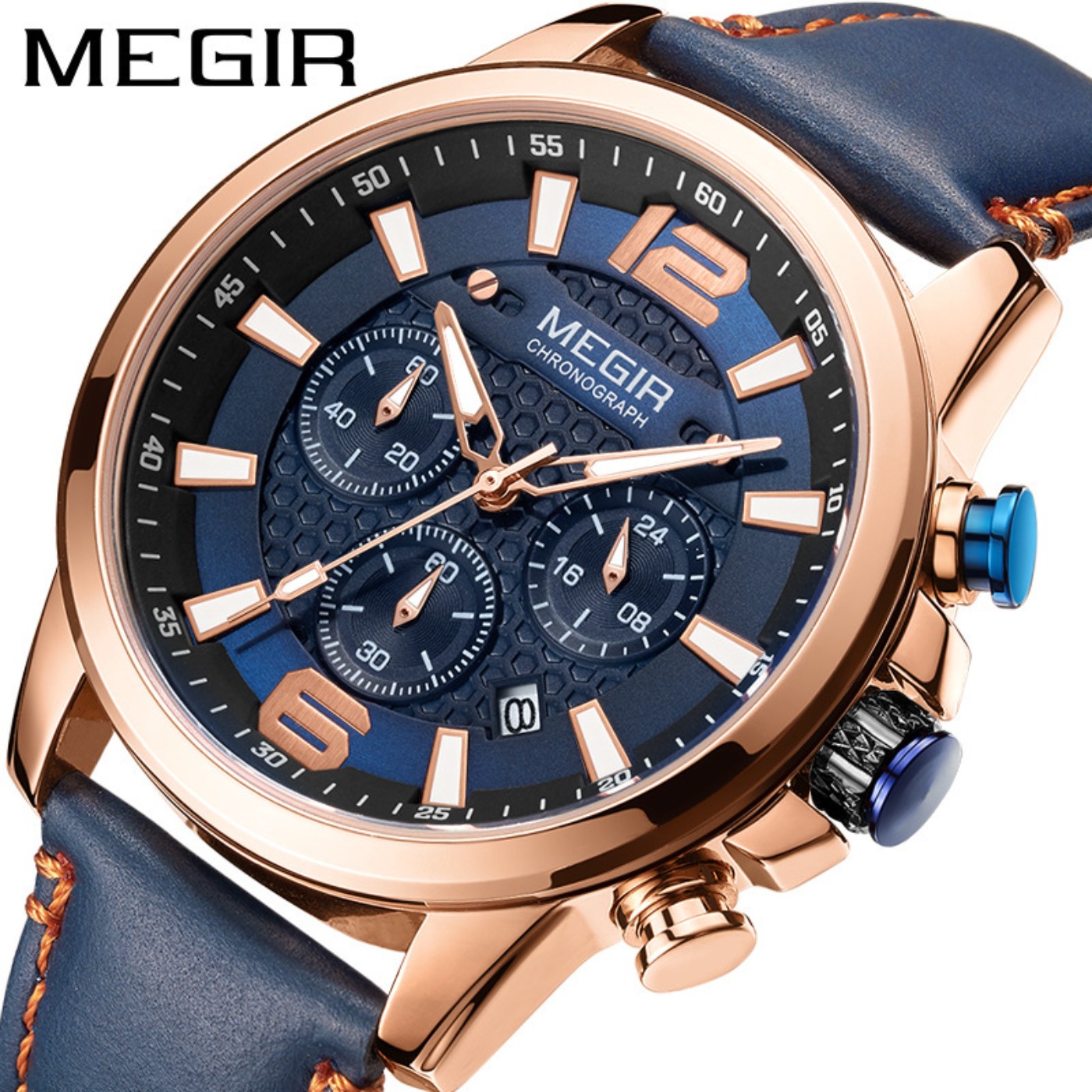 MEGIR 2020 Luxury Watches Men  - Luxury Quartz Watch Brands 评论和价格